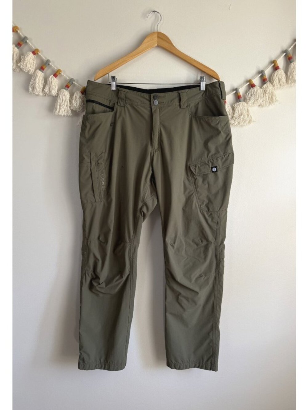 Truewerk Mens T1 Werkpant Cargo Utility Performance Work Pant Outdoor Green38x30